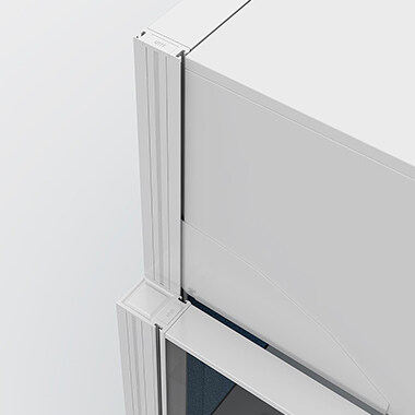 High and low drop partition-DETAL-T8-1