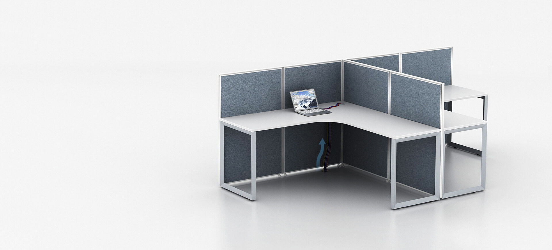 Office cubicle,office partition,T shaped partition
