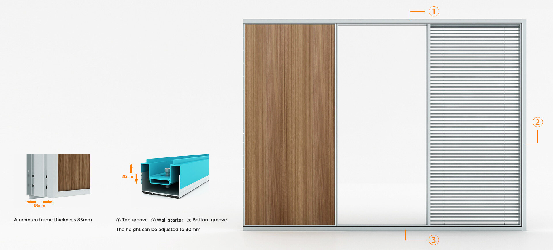 double glazed partition wall,partition wall,room partition wall