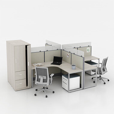 T6 cubicle workstations