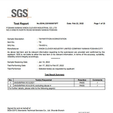 T8 cubicle workstation-SGS