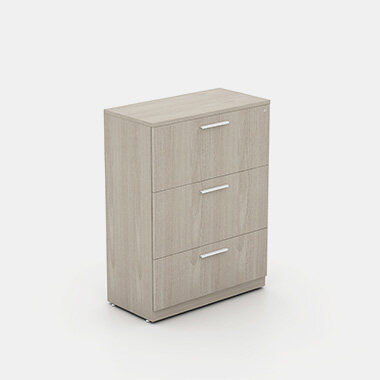 3 drawers melamine filing cabinet