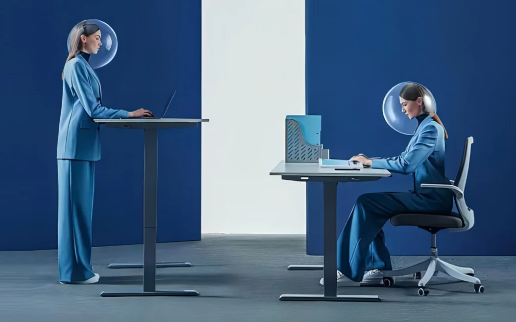 ergonomic height adjustable desks