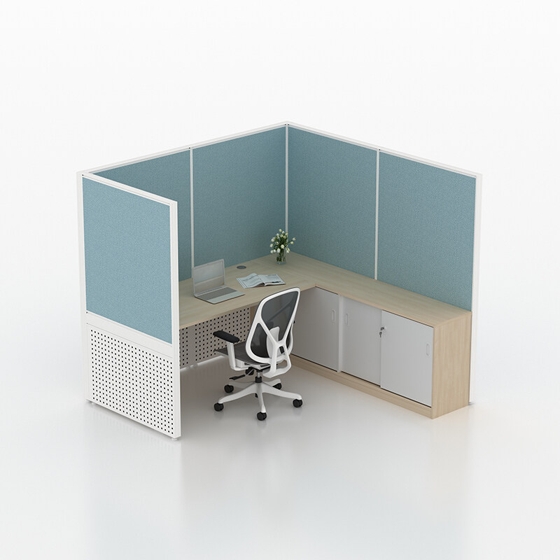 perforated panel office cubicle