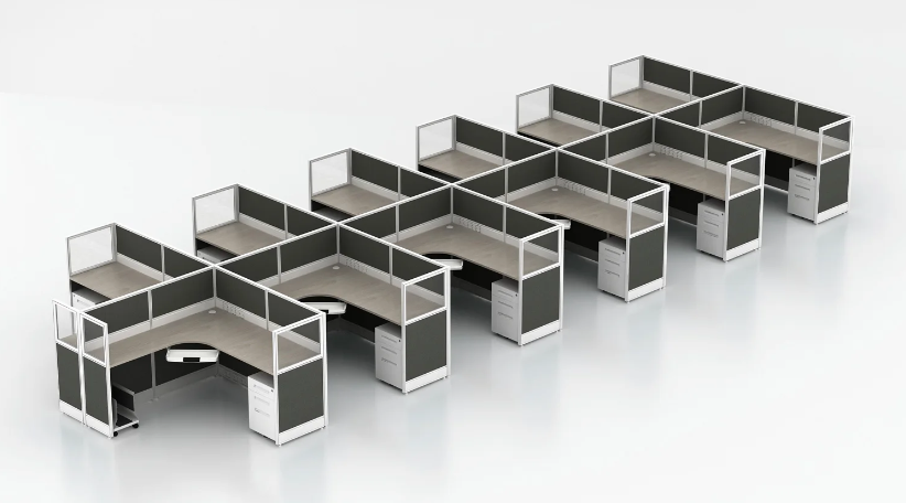 modular l-shaped office cubicles