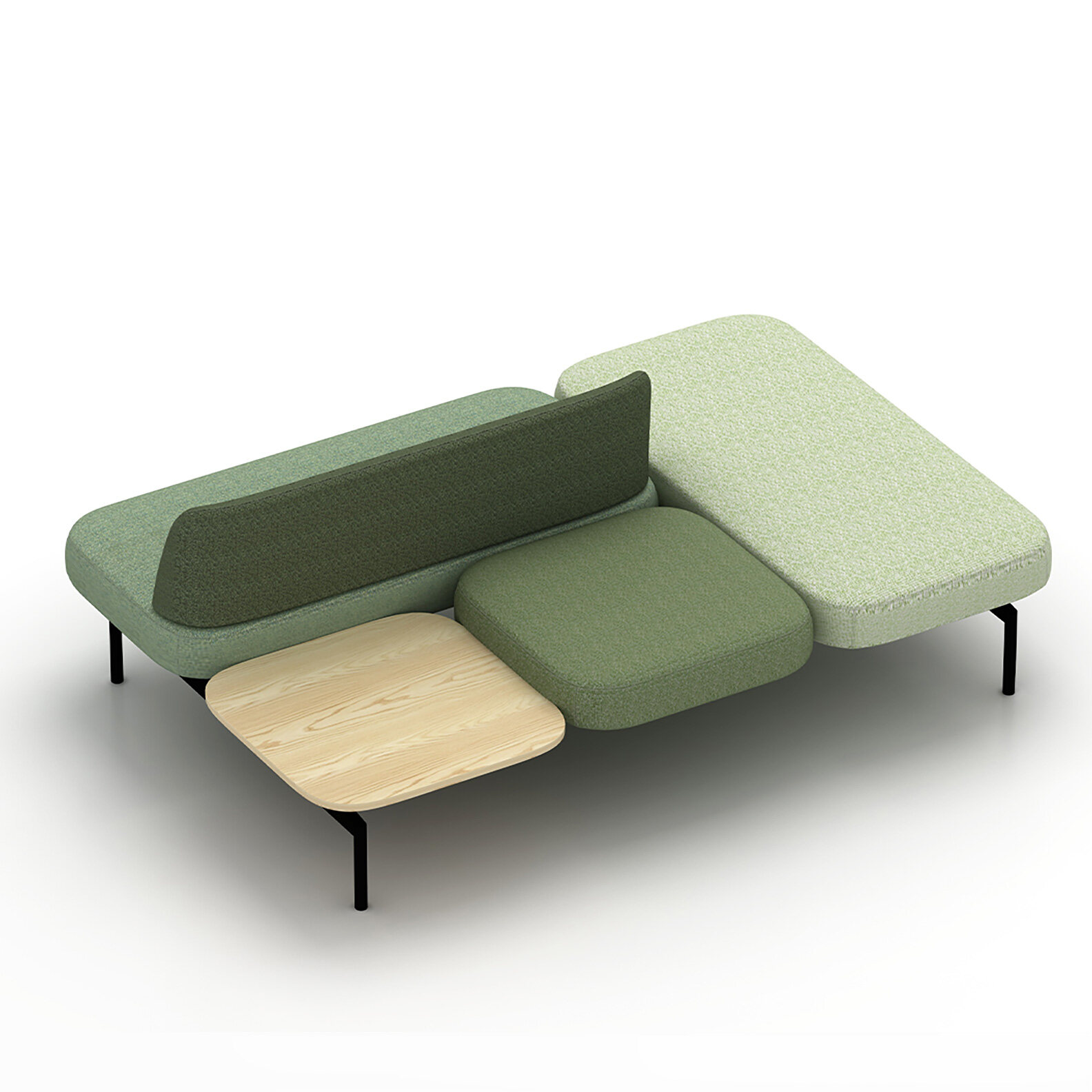 Contemporary Lounge Sofa Set