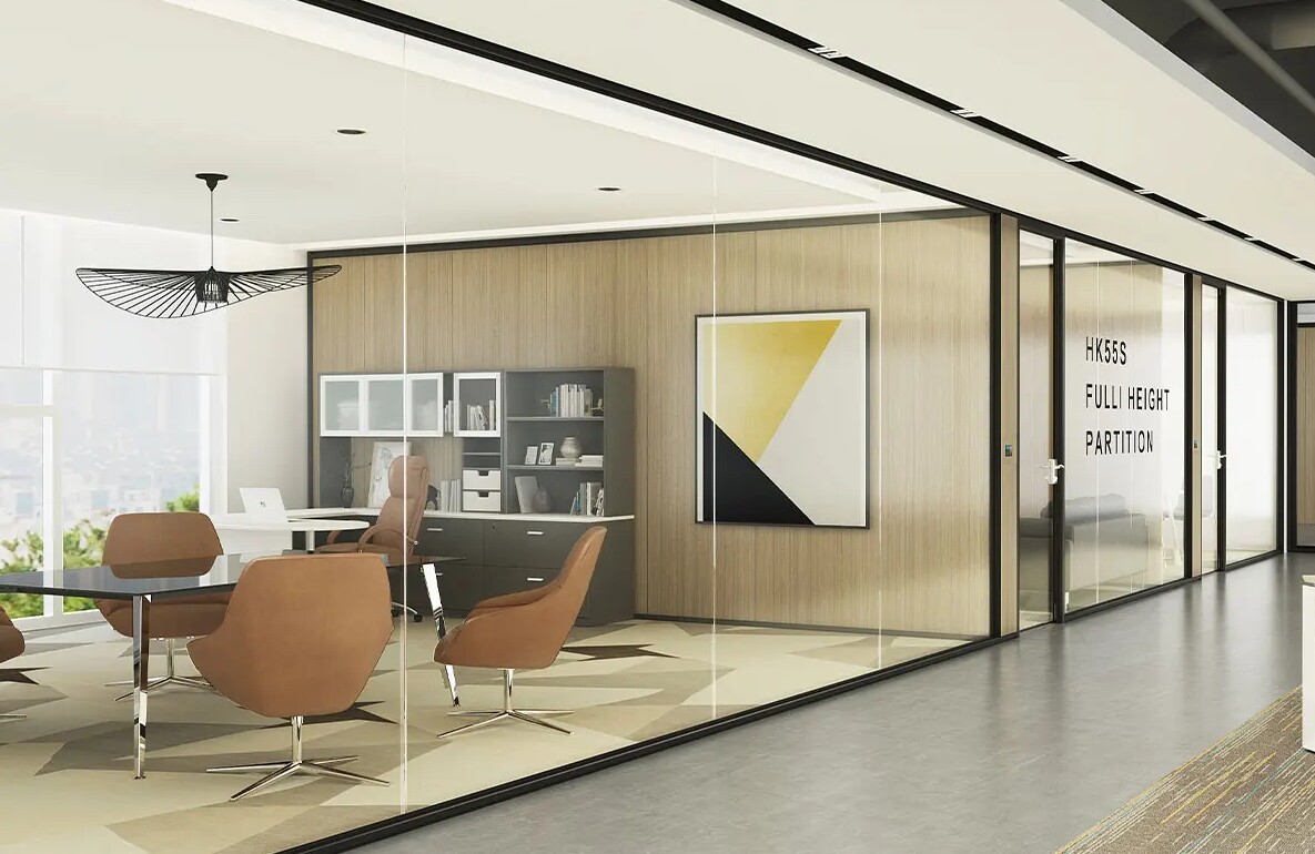 Full-Height Office Partition Walls: Premium Design & Privacy Solutions