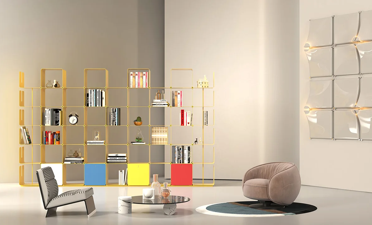 practical decorative bookcases solution