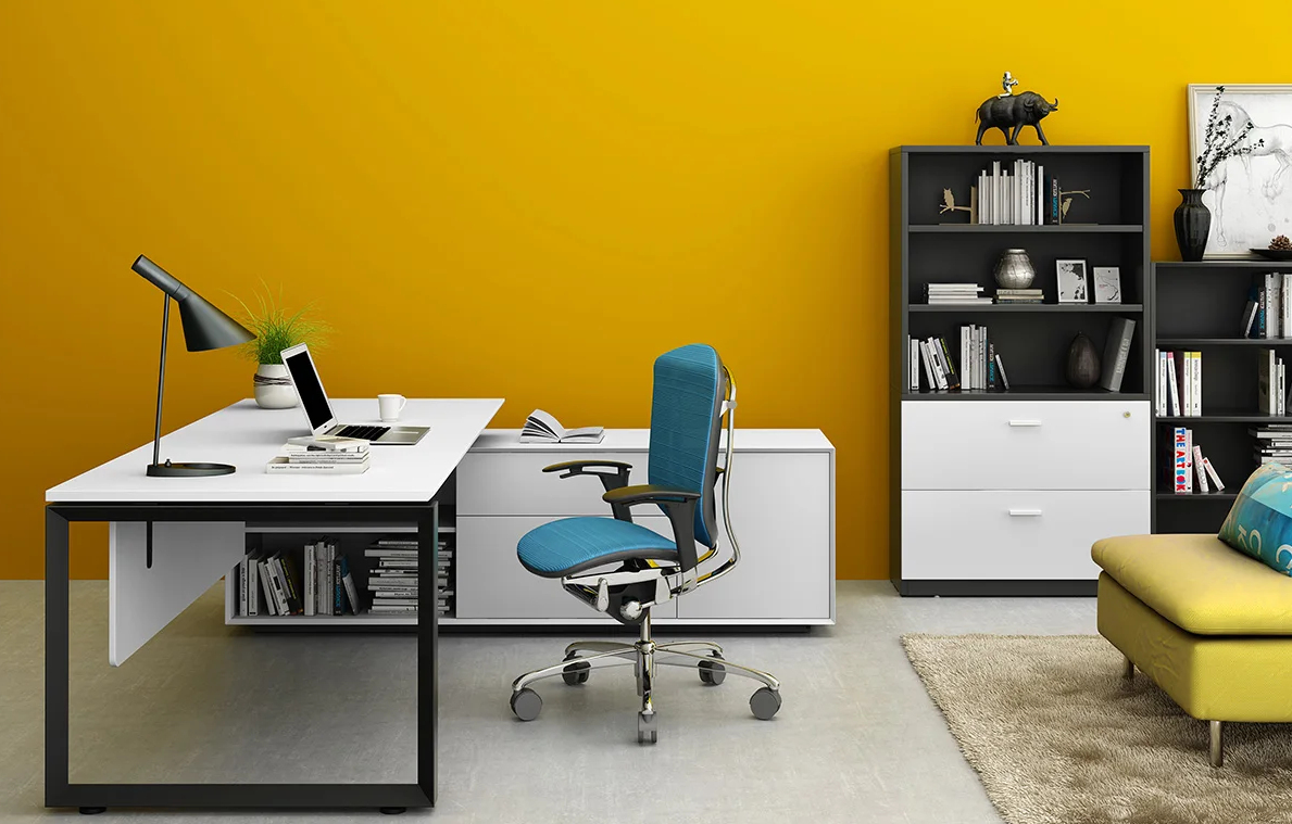 custom-built office storage system