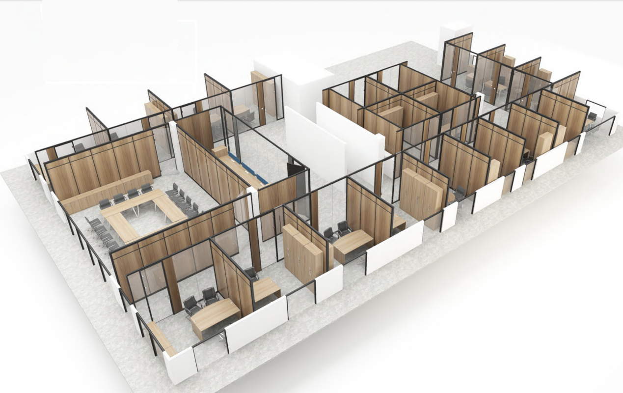 modern officce partition wall