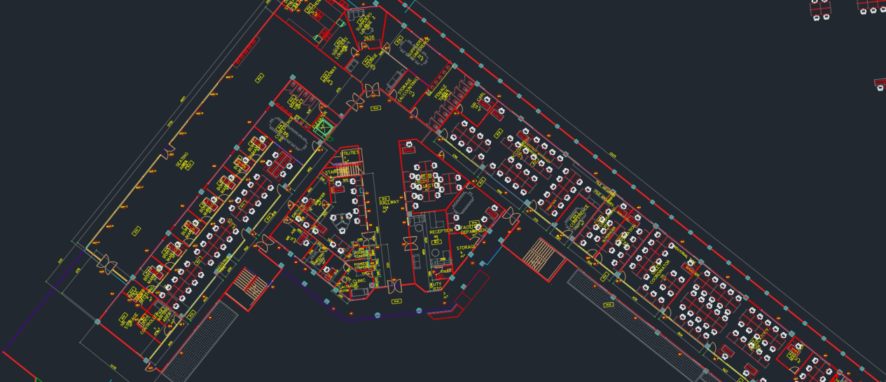 customizable office partition layout