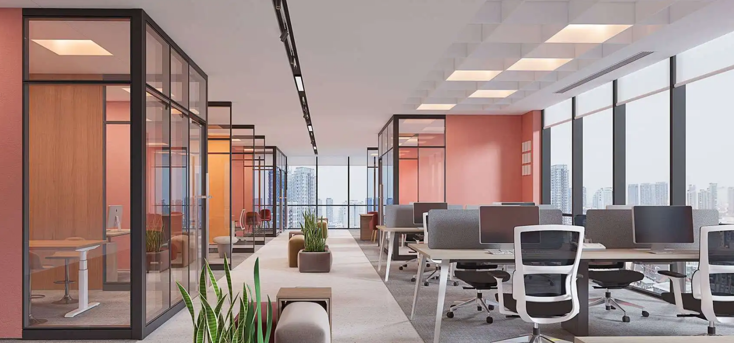 modern office layout