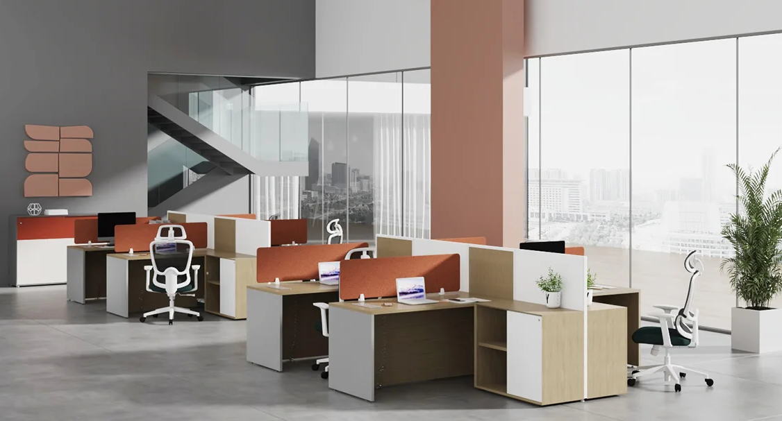 modular office cubicle layout