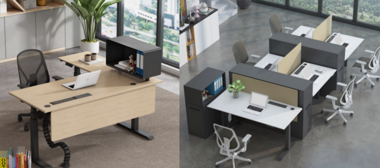 height adjustable desks system
