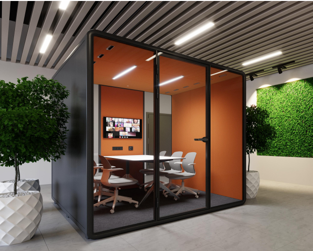 office pod layout