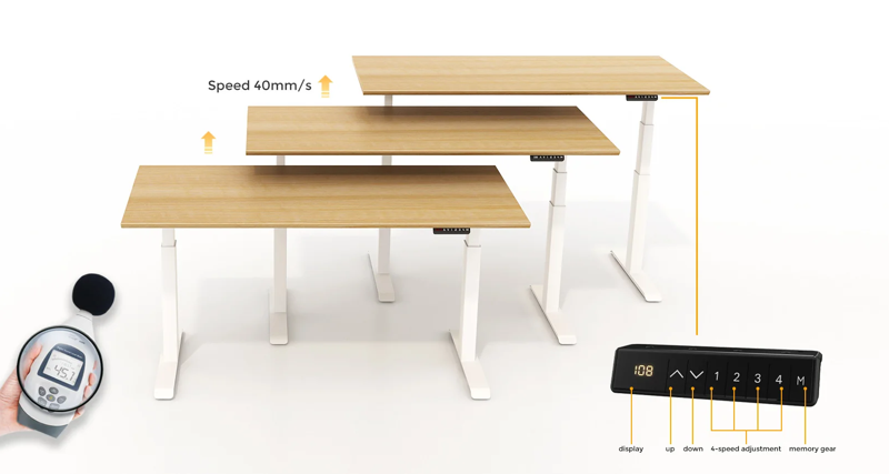 height adjustable desks