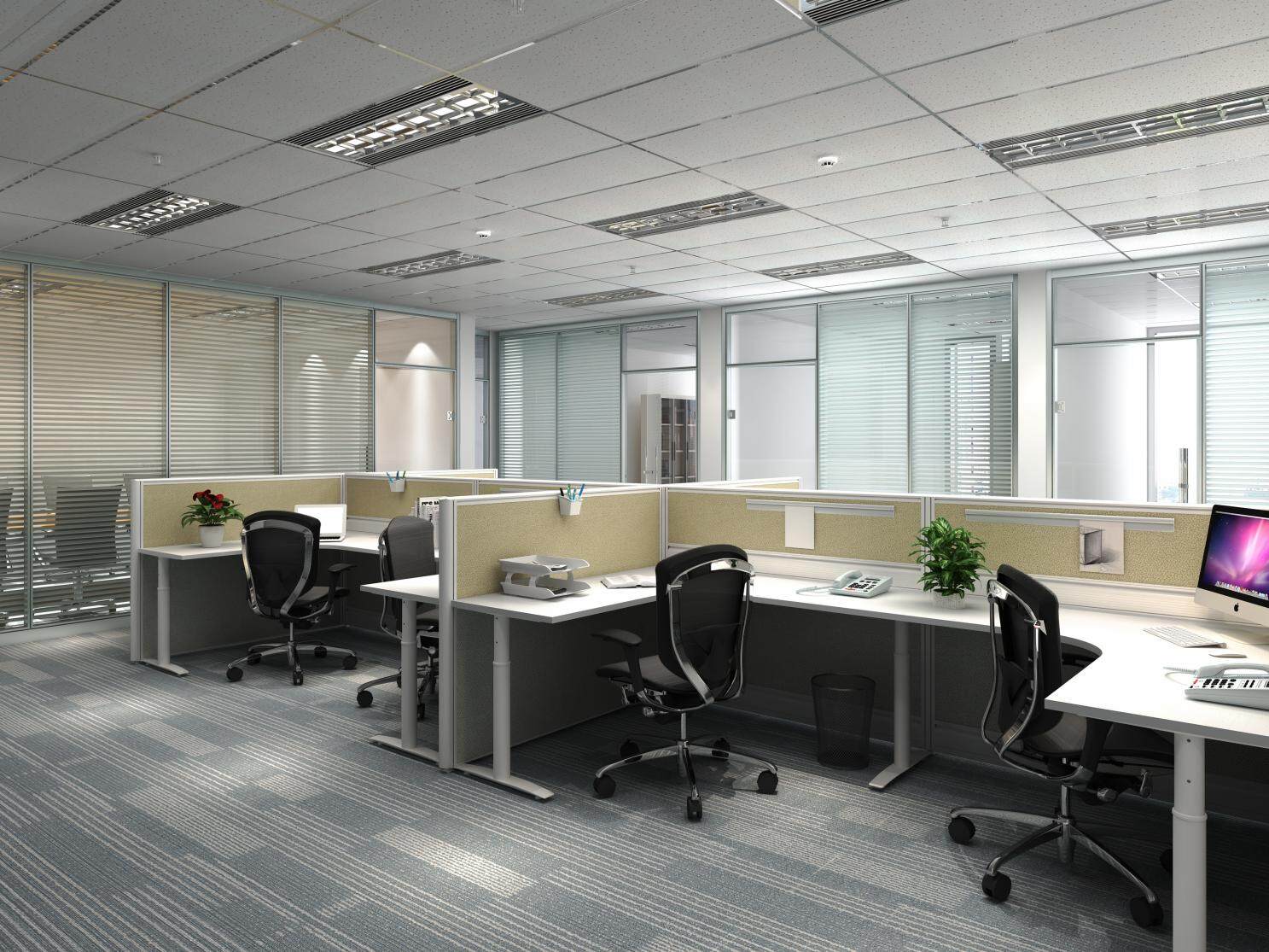 full height partition system