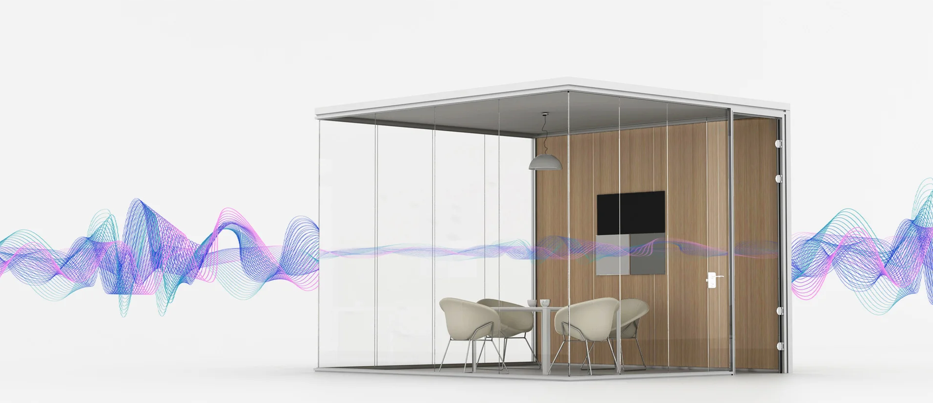 soundproof glass partition wall