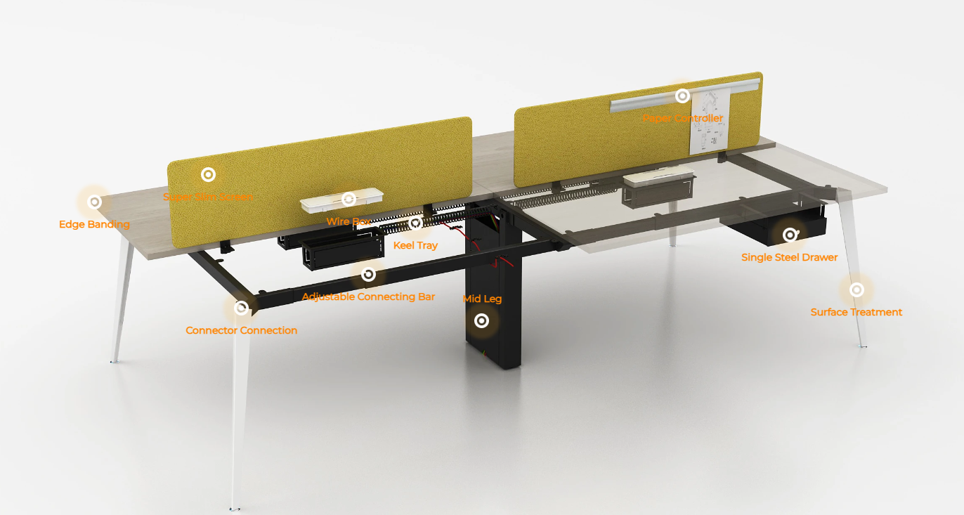 office benching desk