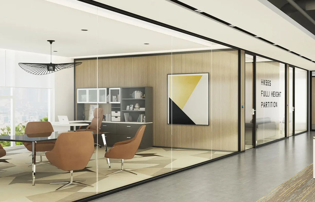 full height partition wall