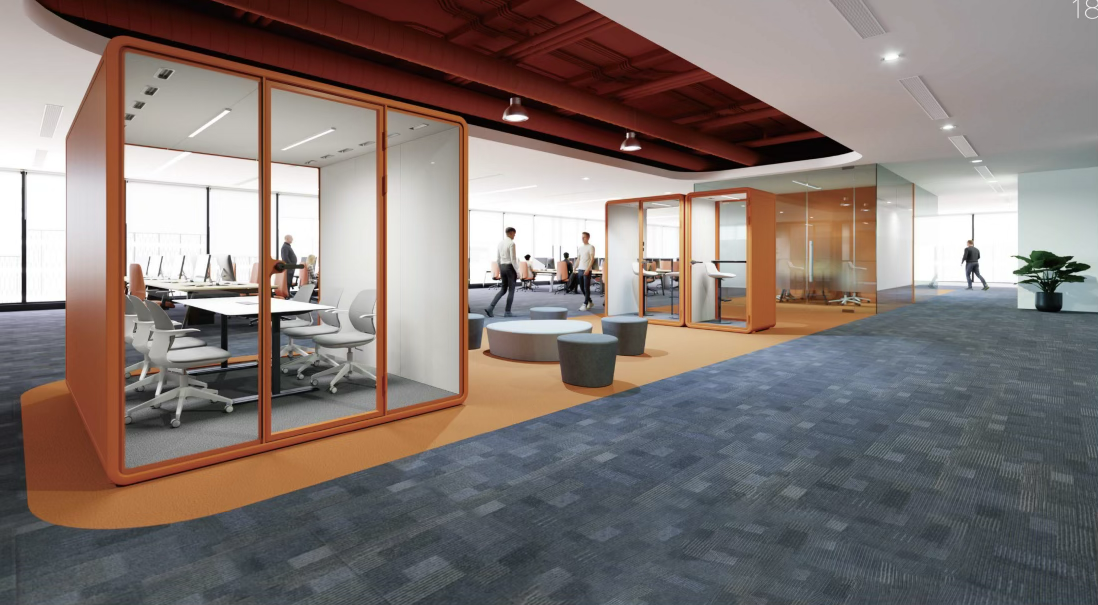 photo of M&W soundproof office pods