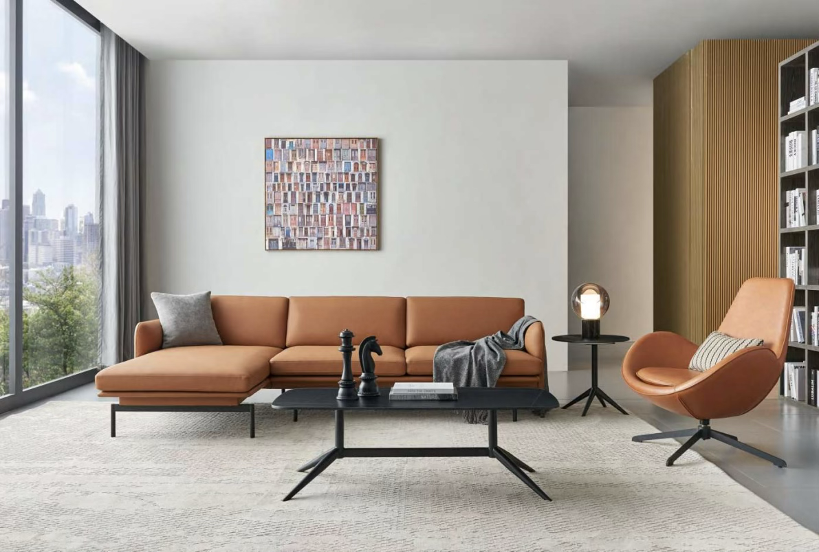 solution of office sofa and coffee table for rest room