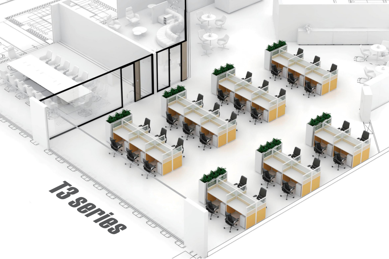 Efficient Office Work: M&W T3 Series Workstations–A Comprehensive Solution for Intelligent Call Centers
