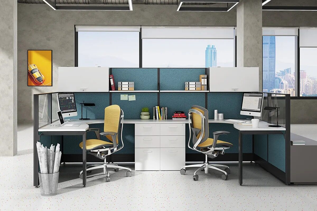 2 person workstation