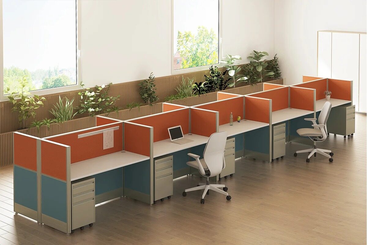 Modular office desks cubicle