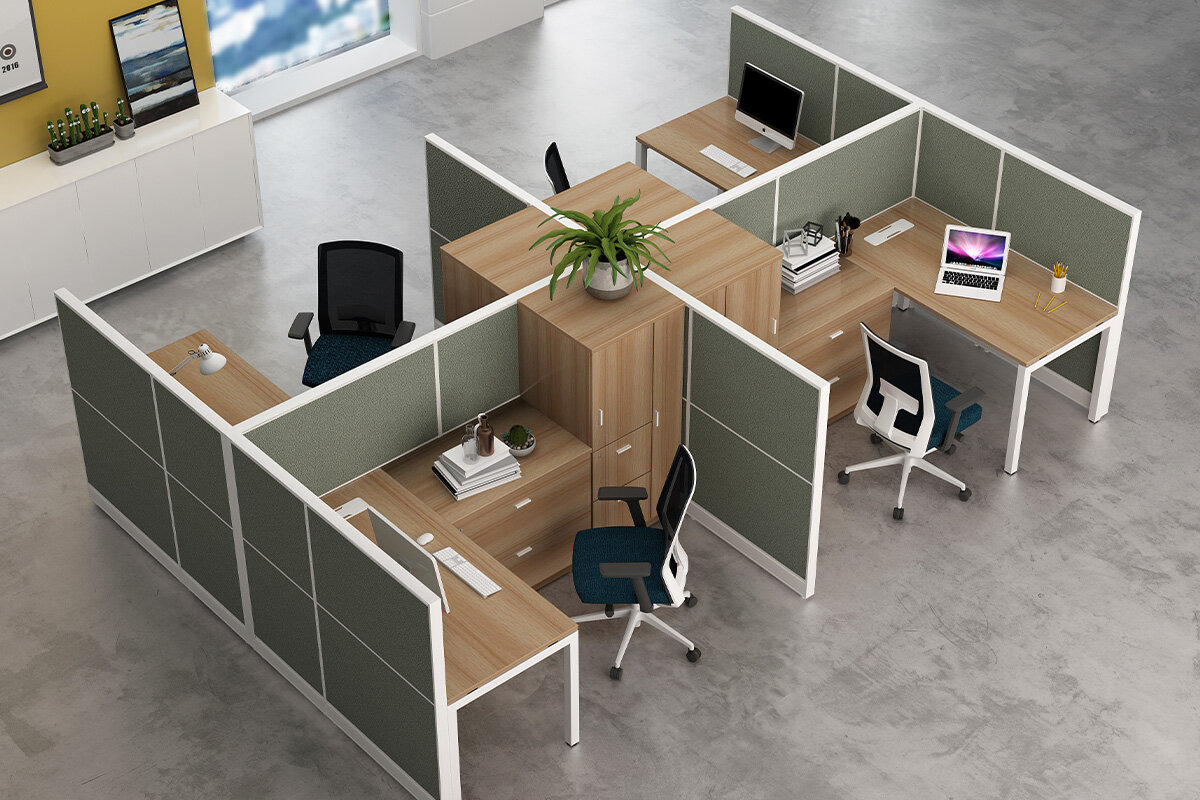 office cubicle 
