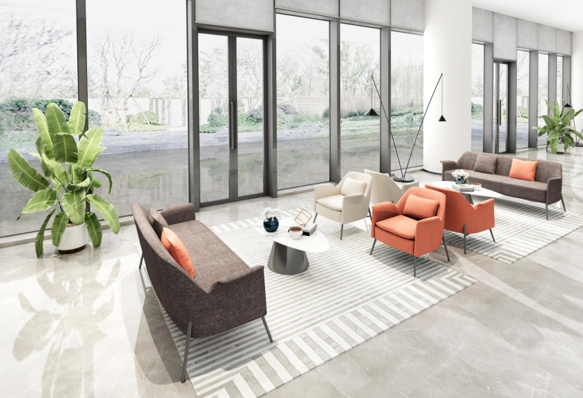 ergonomic office sofa