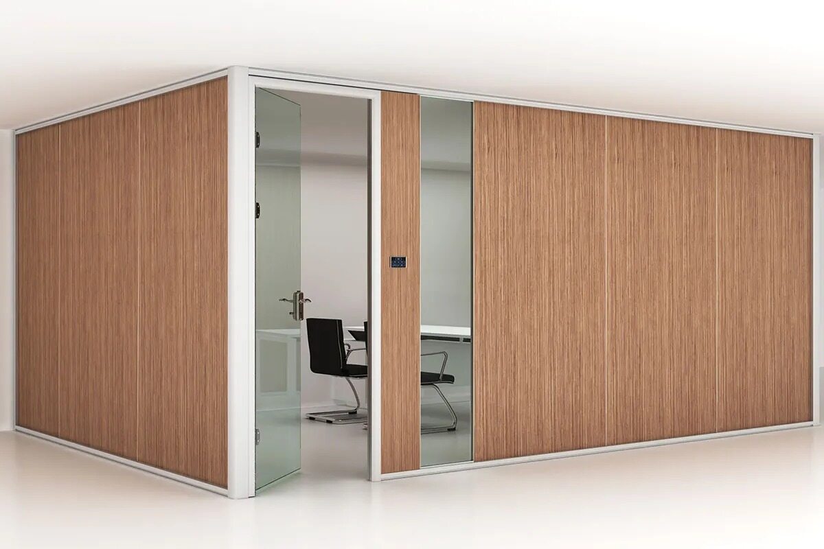 wooden & aluminum partition walls