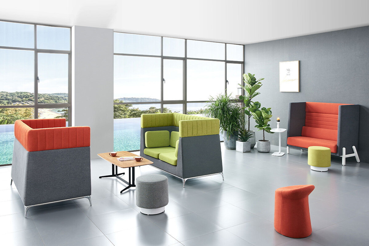 high-back chair & acoustic seating