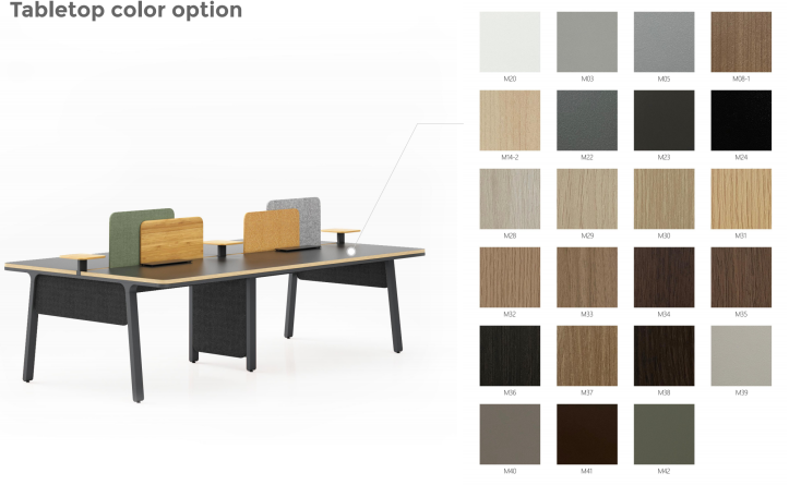 tabletop color option