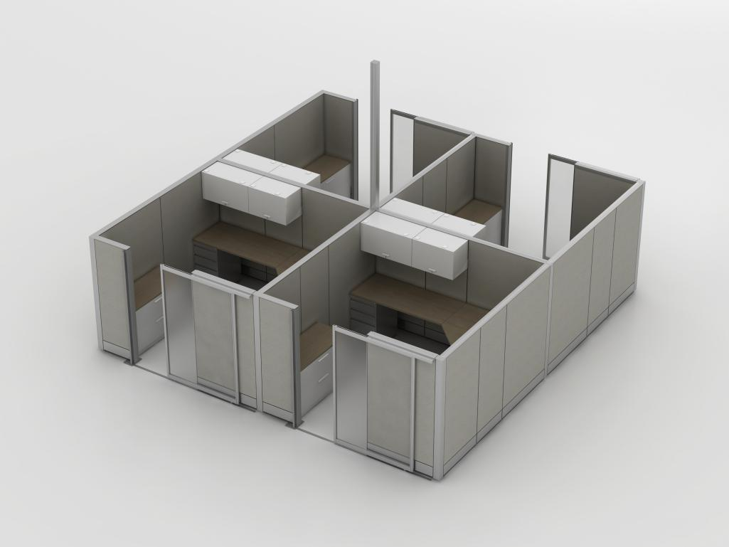 Beyond the Desk: Creating Focus Zones with High-Privacy Partition Systems