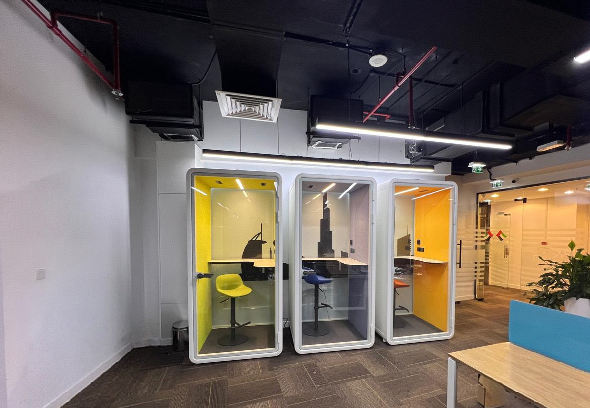 Office Pods are becoming increasingly popular in todays offices.