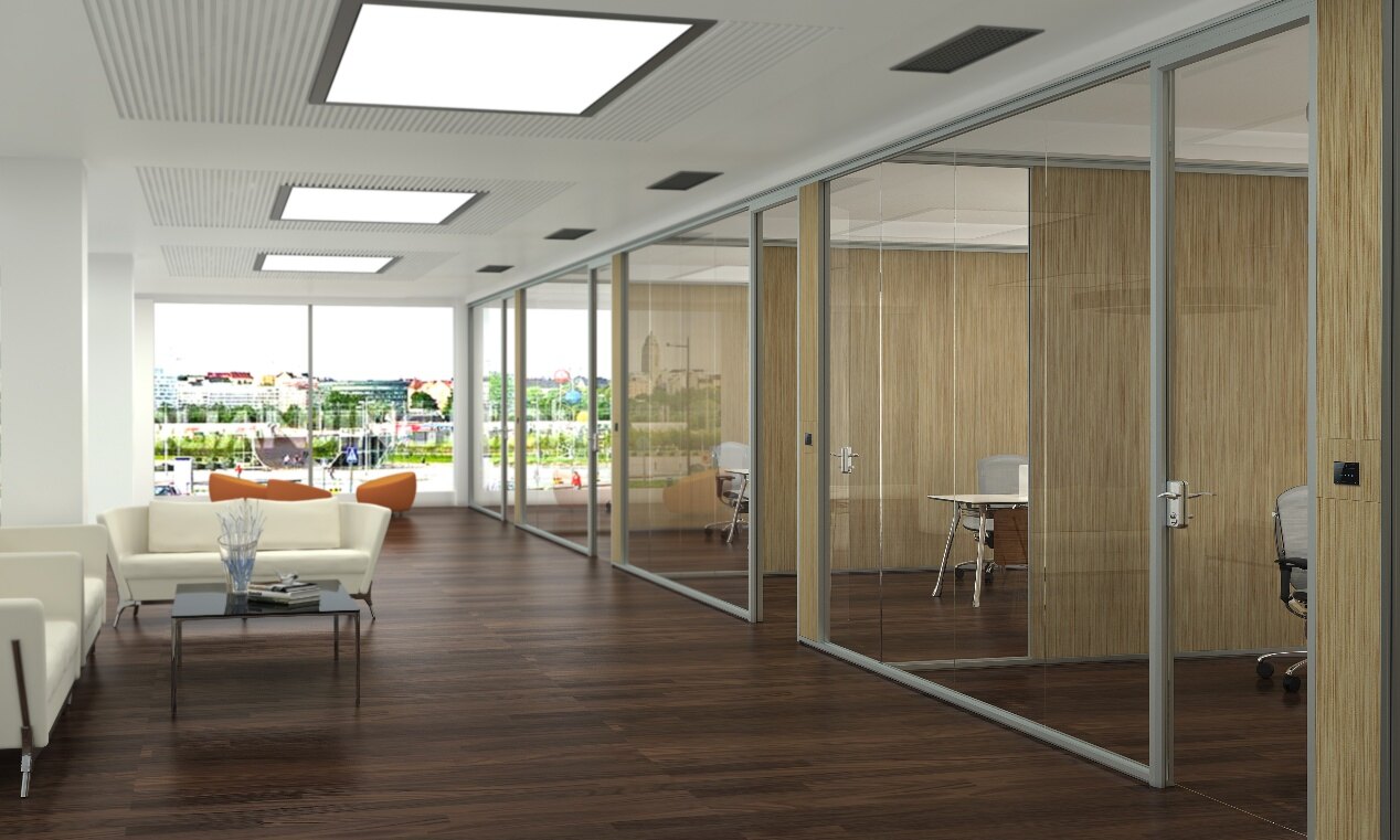 aluminum partition system