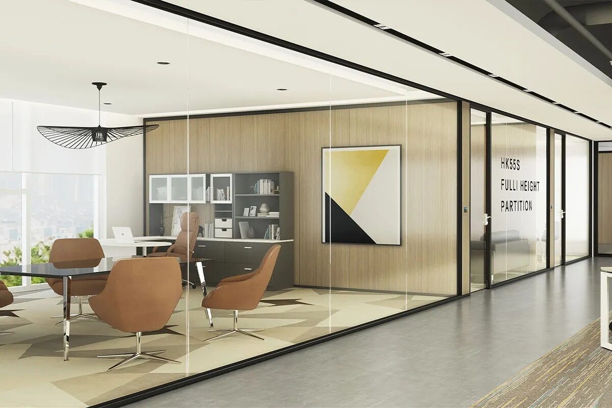 full height partition wall
