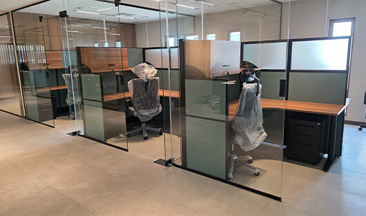 Kuwait Office Cubicle Workstation Project
