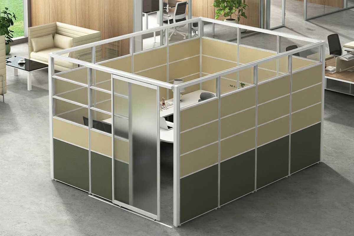 Sliding Door Cubicle Room vs Permanent Walls