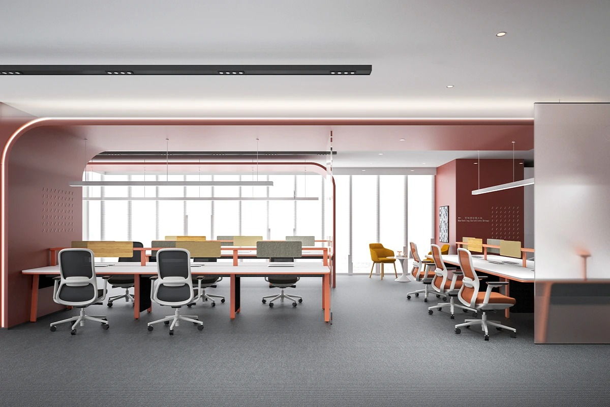 Modern Office Benching Privacy Guide