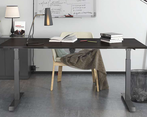 height-adjustable desk
