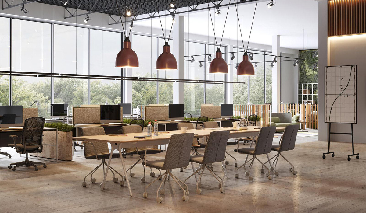 Open office design