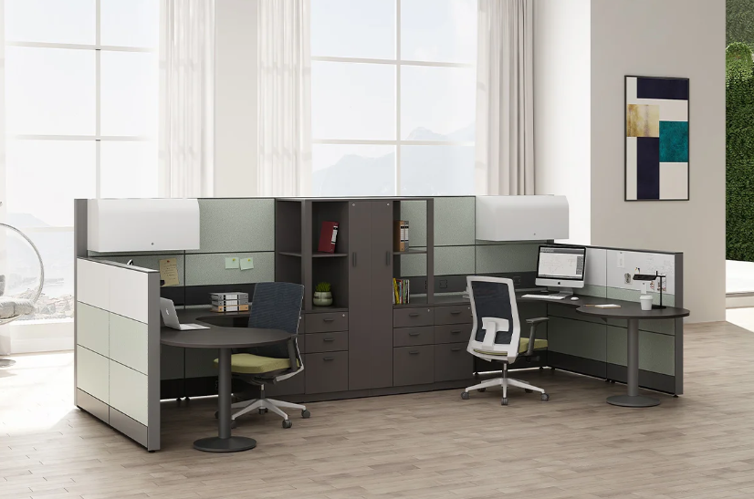 m&w-modular-office-partition-l-shape-1650h+1200h-side-view