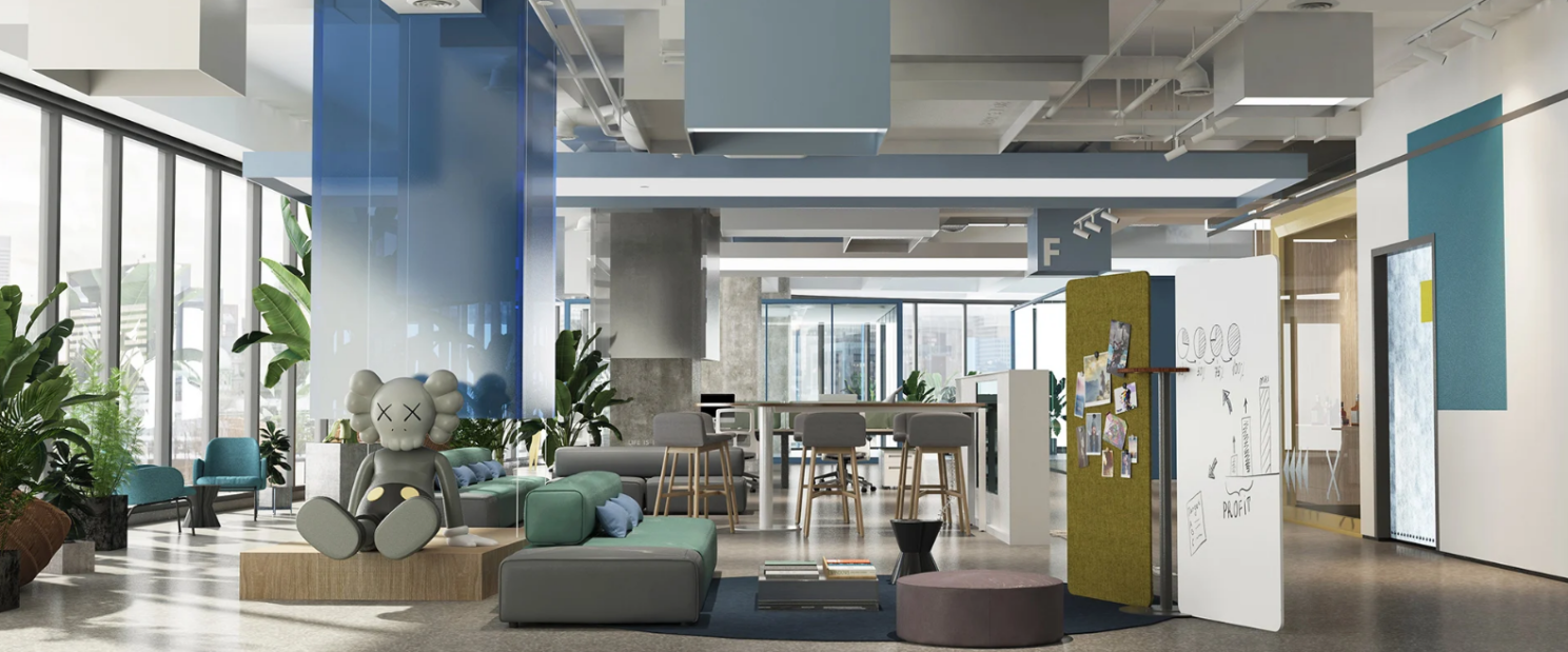 collaboration chatting zone design