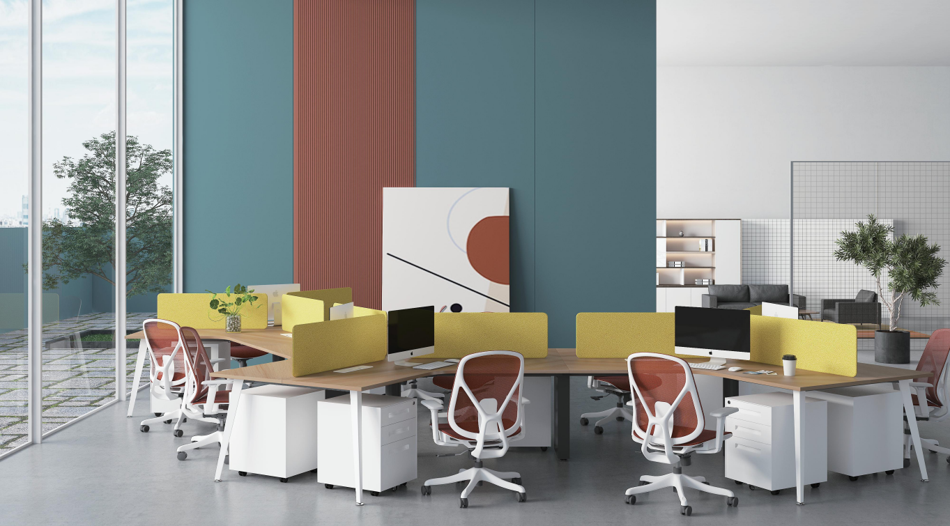 employee workstation desk
