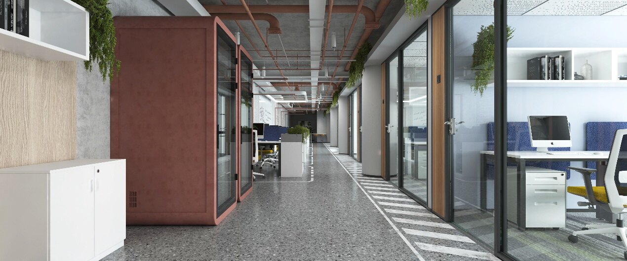 private office cubicle