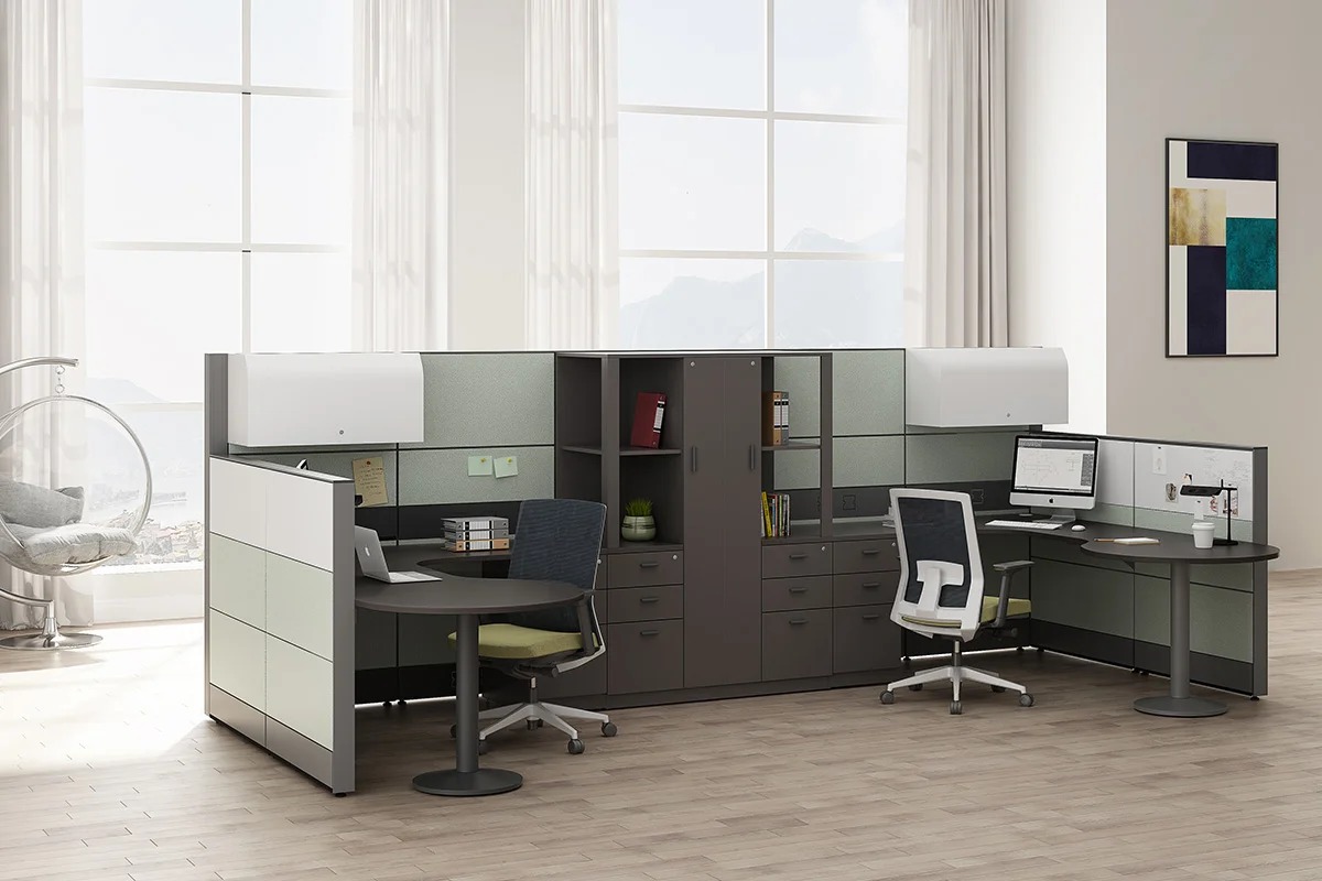 modern office workstation design