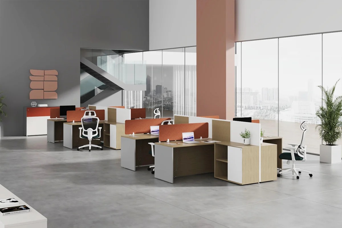 Modular office cubicle system