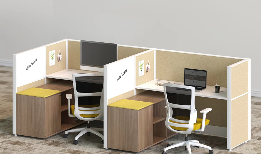 L-shaped corner workstations